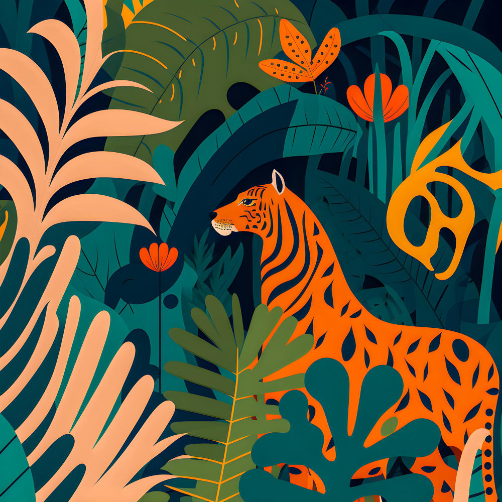 De Perfecte Jungle Look voor de Babykamer: Behang Inspiratie