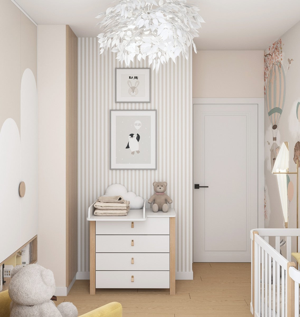YappyÉtude chest of drawers, WHITE