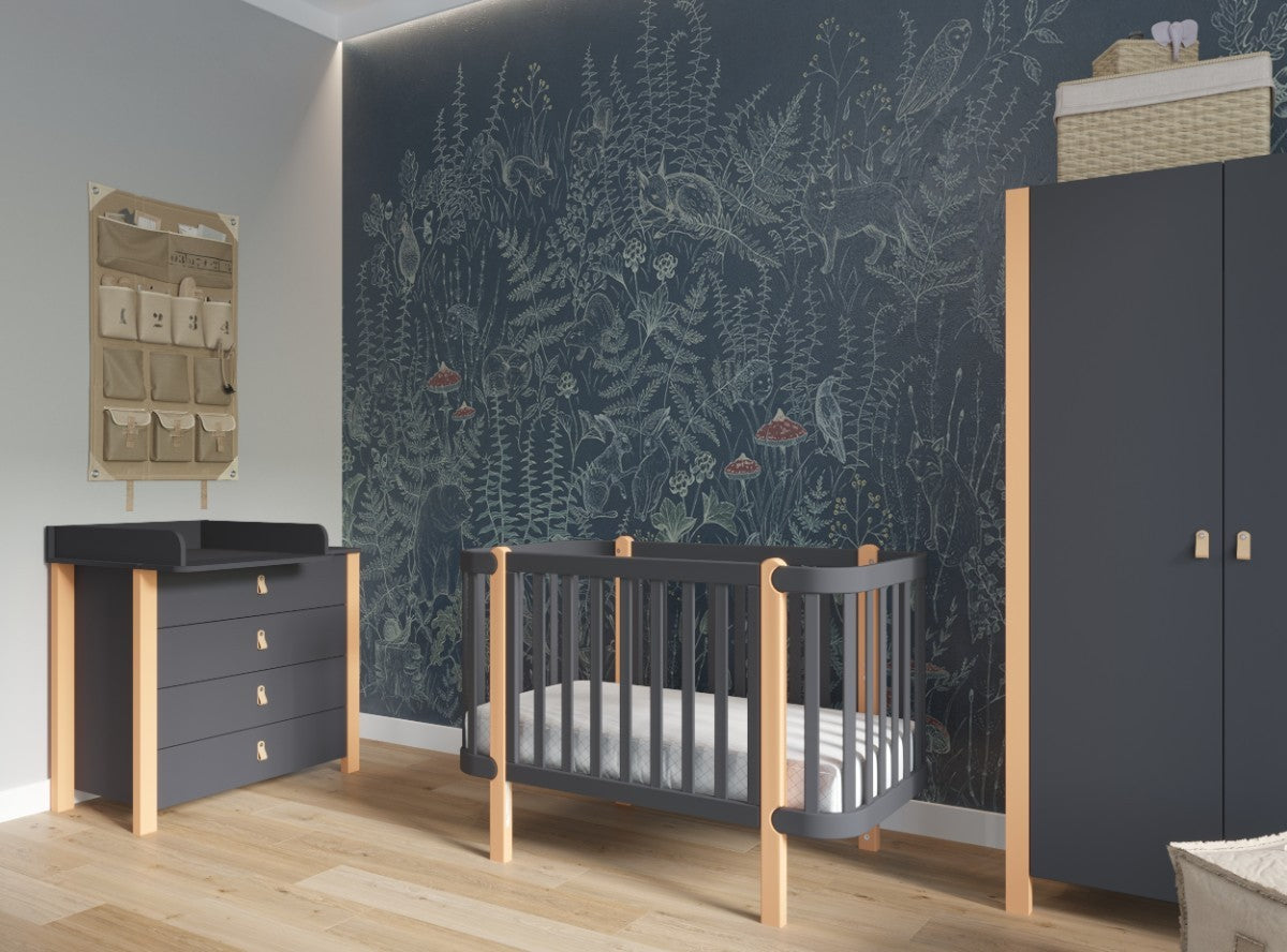 YappyÉtude chest of drawers, ANTHRACITE