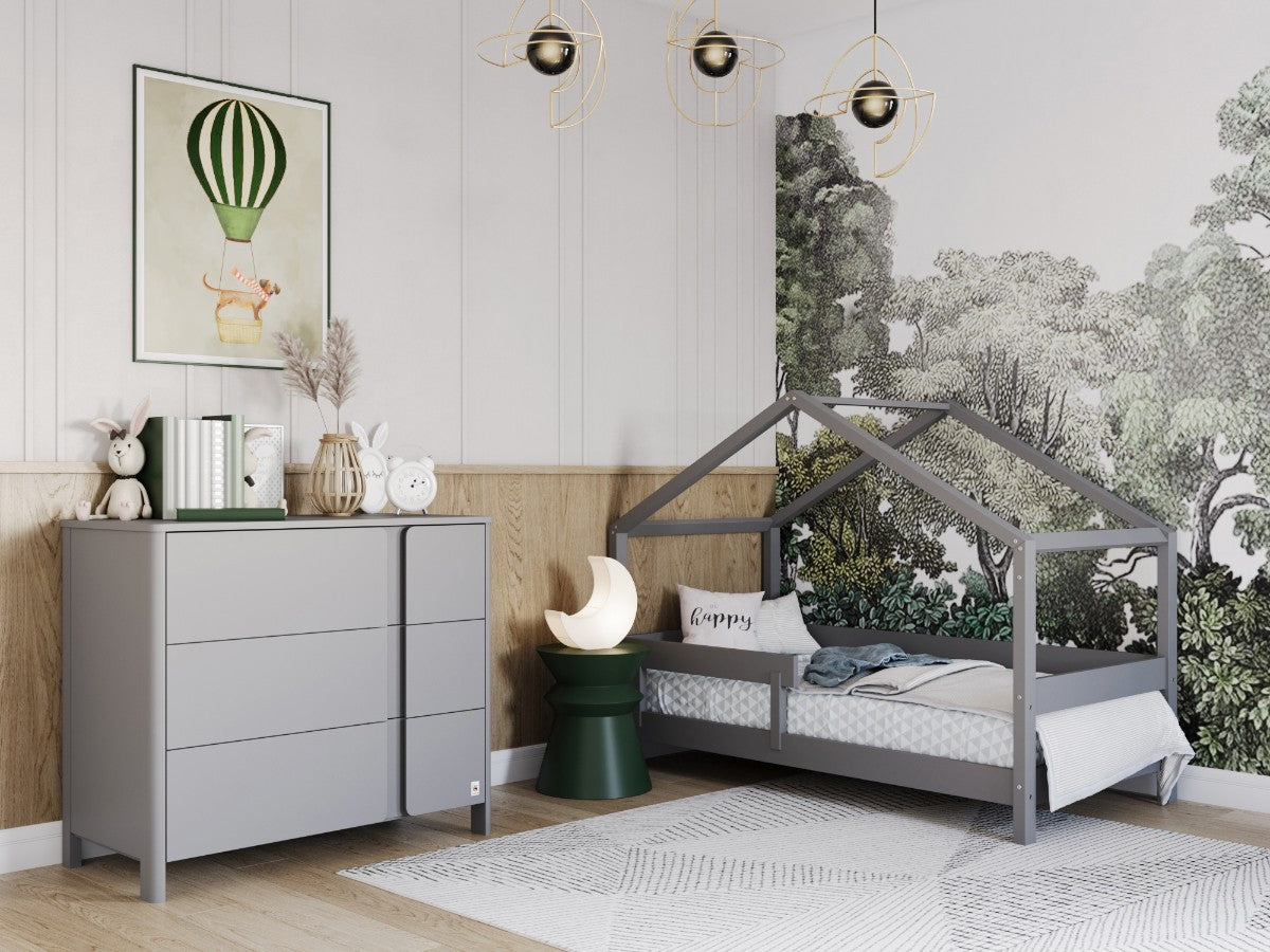 YappyKids house bed, LIGHT GREY