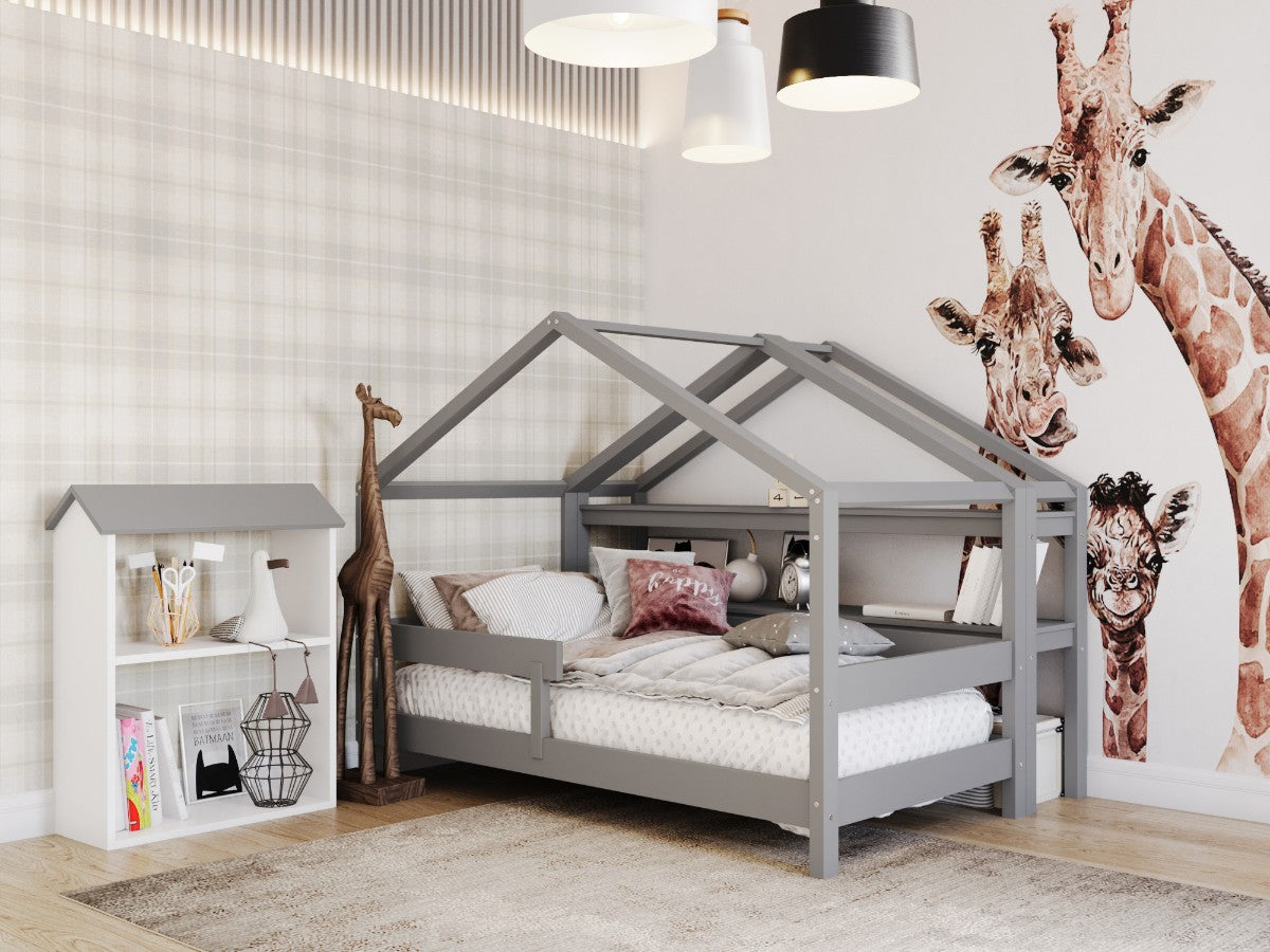 YappyKids house bed, LIGHT GREY