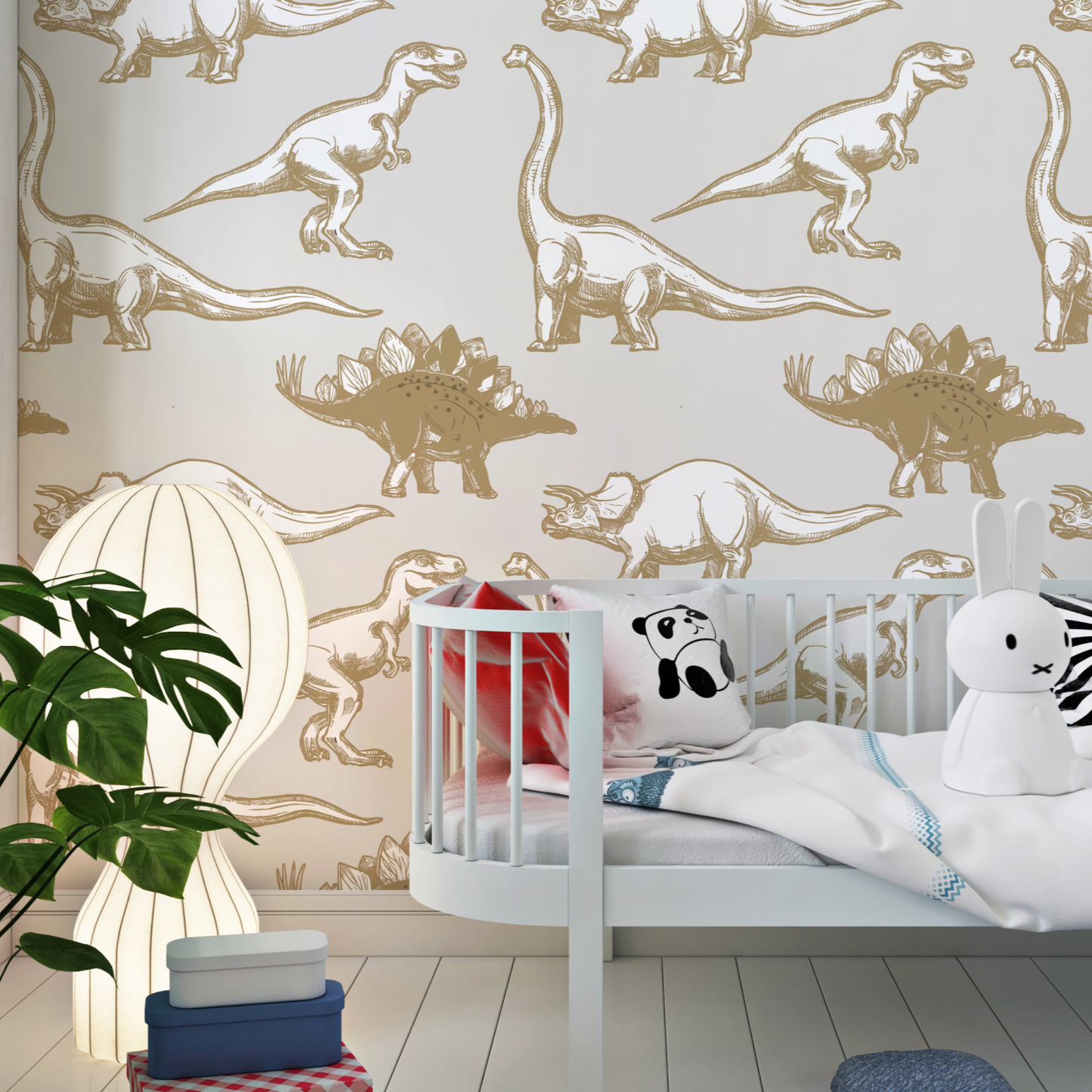 dino behang kinderkamer