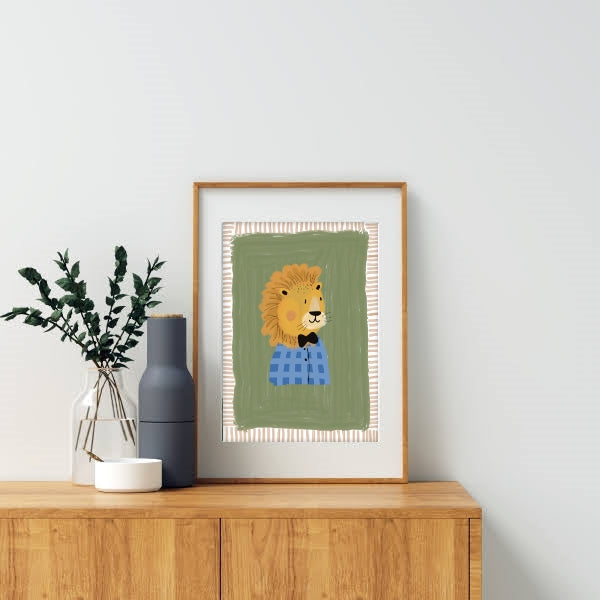 poster dieren kinderkamer 50 x 70 cm