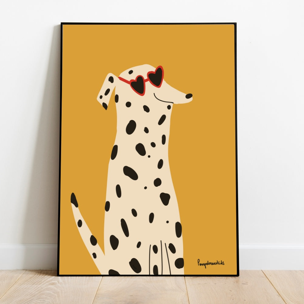 kleurrijk poster babykamer