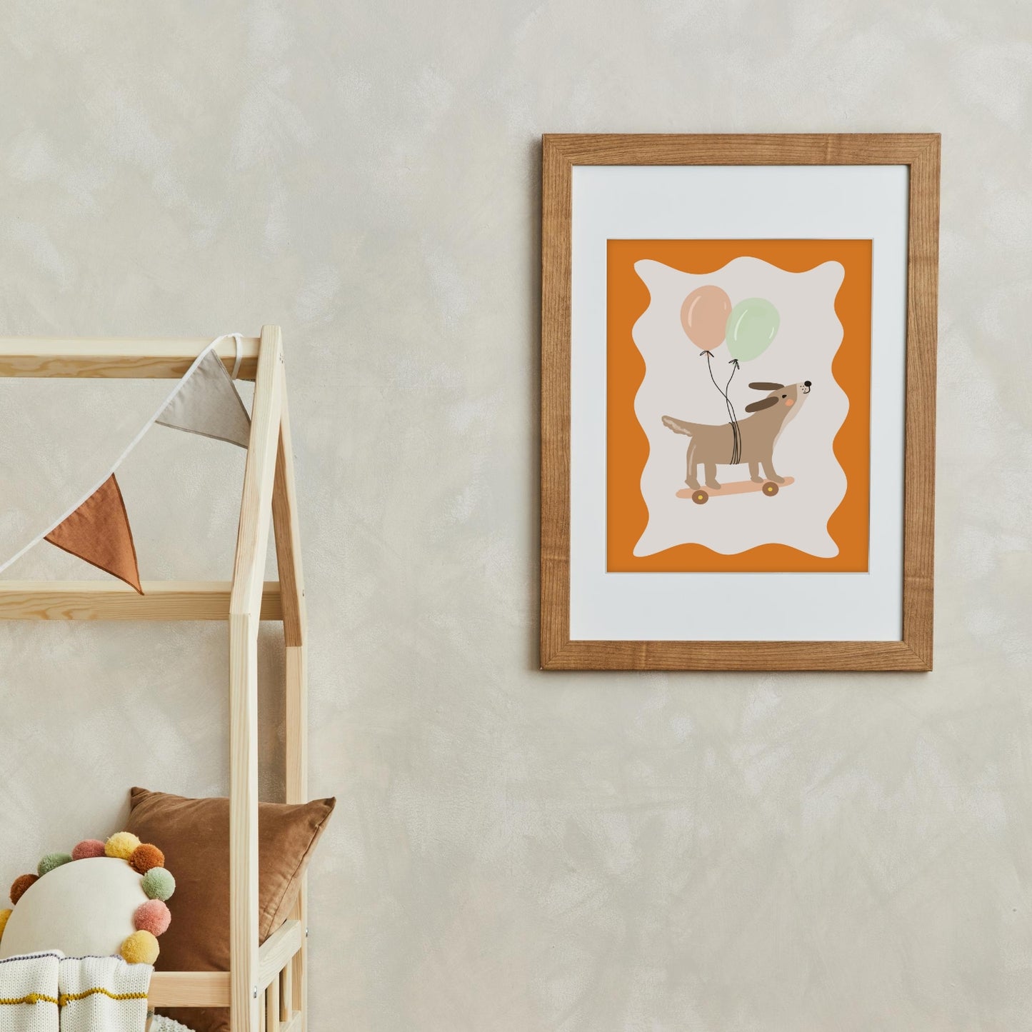 posters babykamer dieren hond