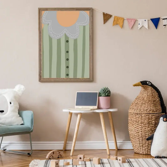 Poster Kinderkamer - Vintage Blouse