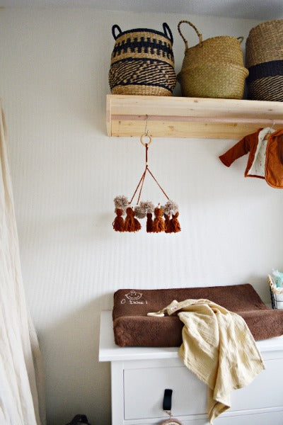 Aankleedkussenhoes Ikke Bruin  Funnies