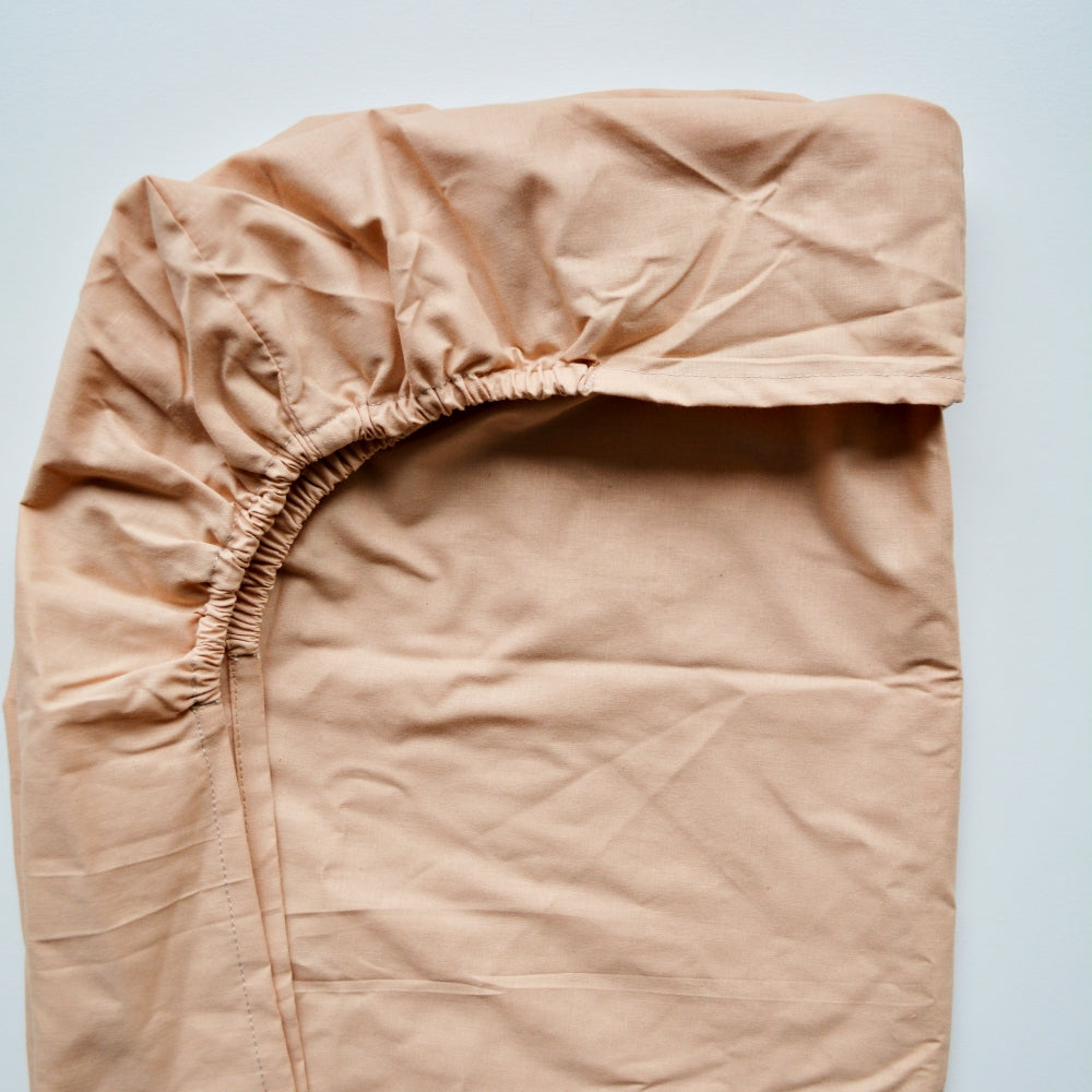 Must-have fitted sheet for crib - Nude