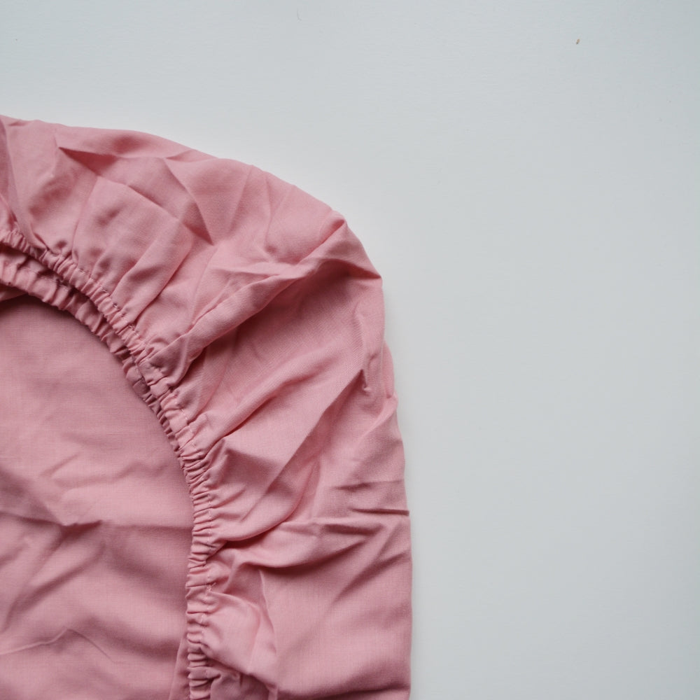 Must-have fitted sheet for crib - Pink