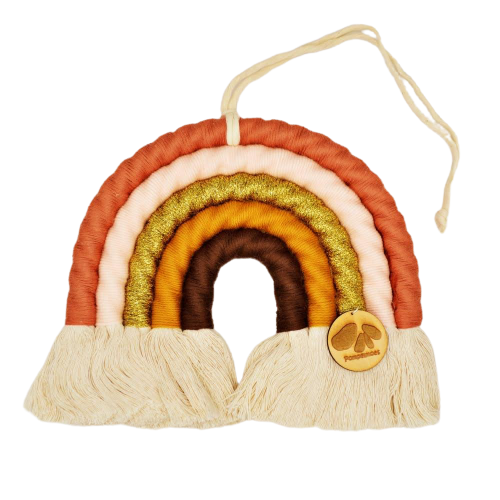Rainbow decoration for the nursery - Rust