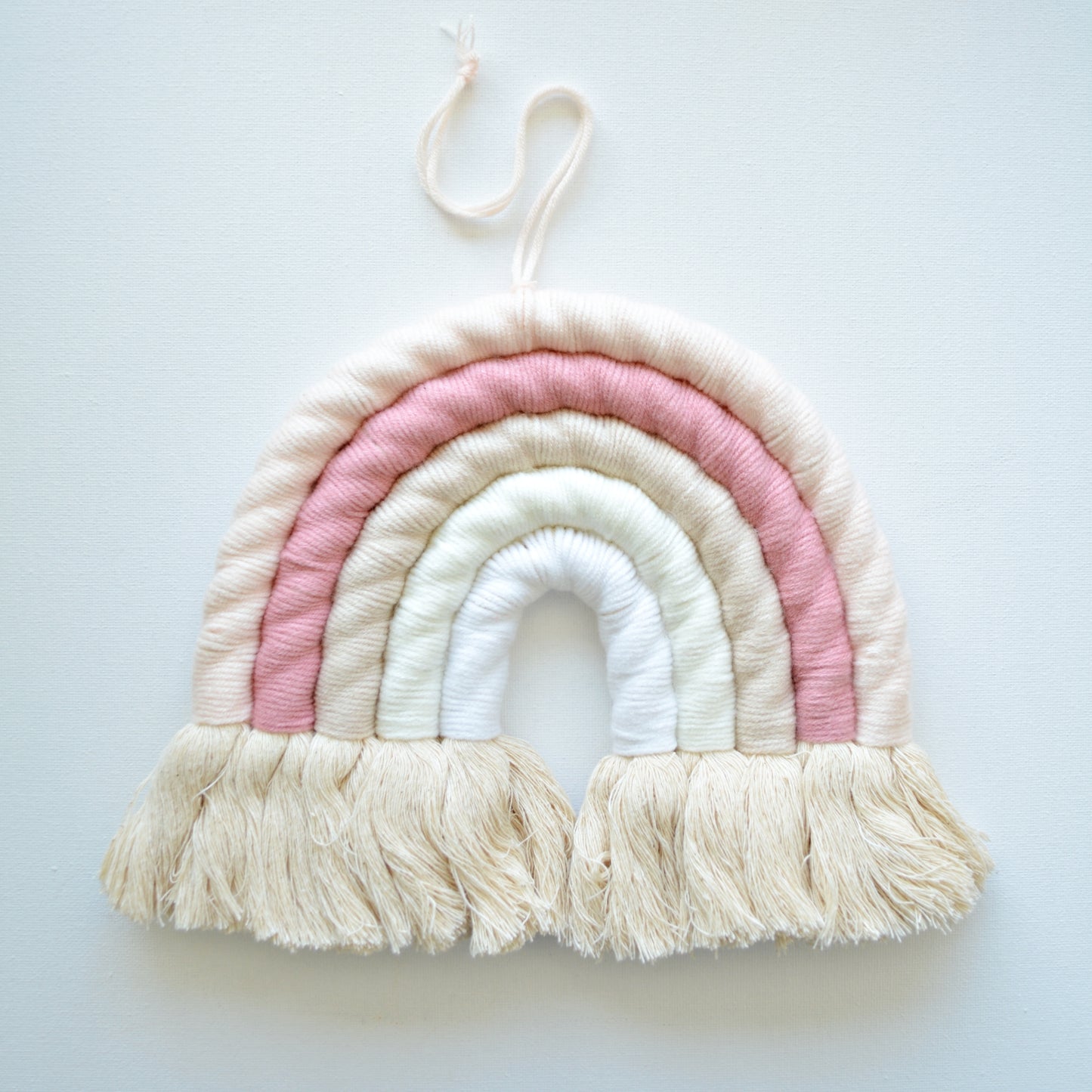 Rainbow decoration for the nursery - Girly