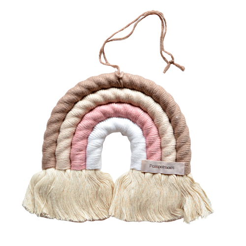Rainbow decoration for the nursery - Blush