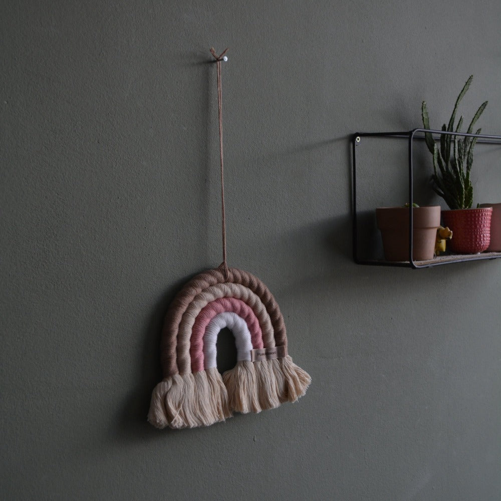 Rainbow decoration for the nursery - Blush