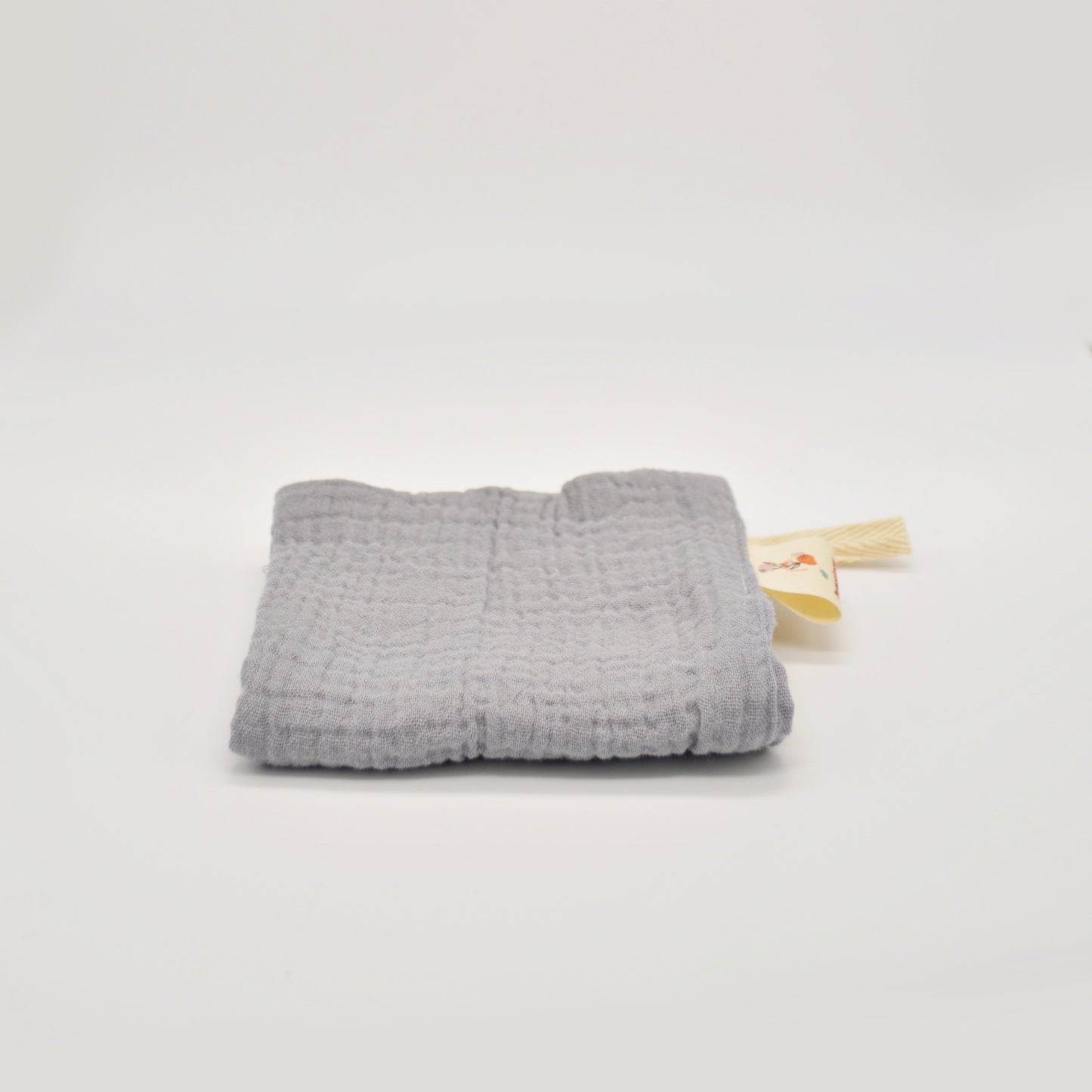 Vierkant Hydrofiele speendoekje - Grijs