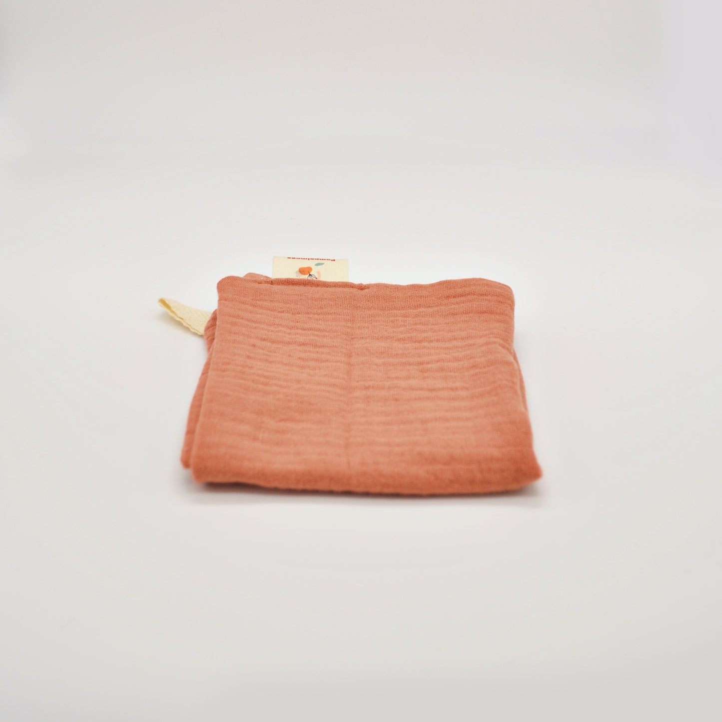 Vierkant Hydrofiele speendoekje - Oud roze