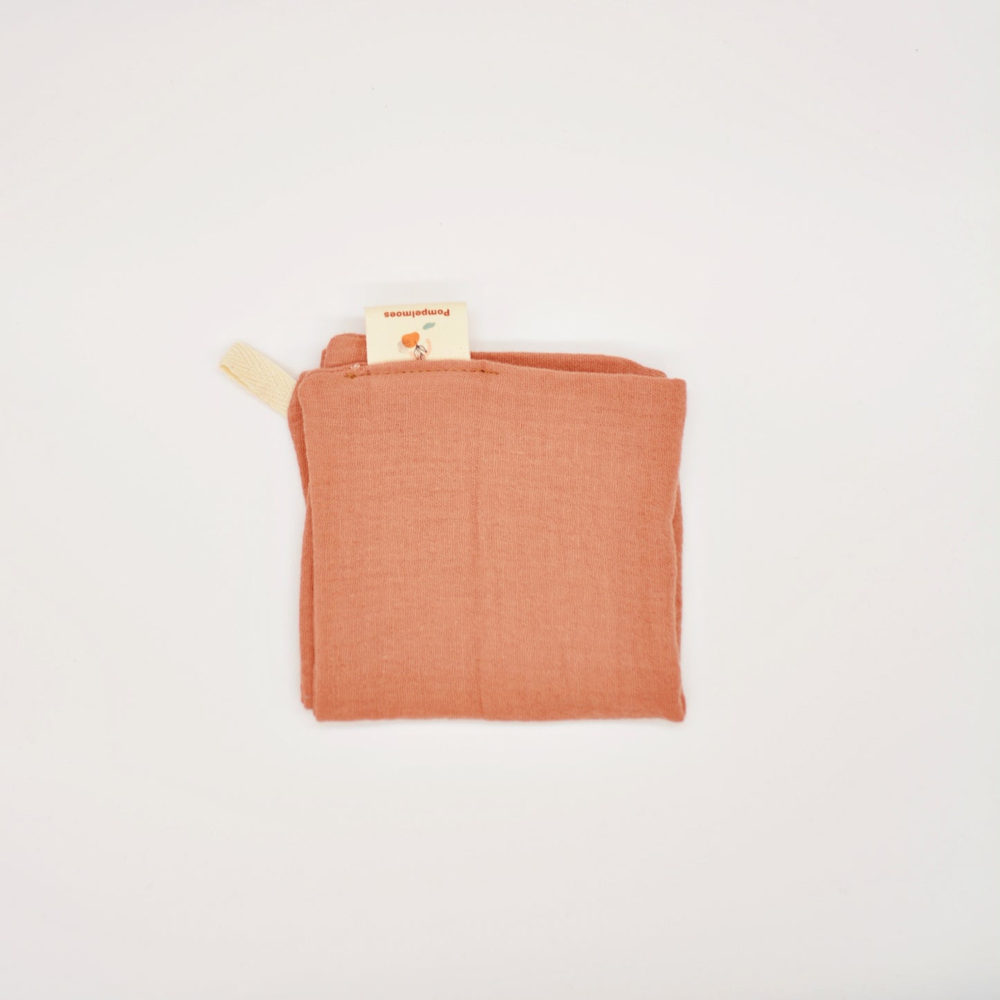 Vierkant Hydrofiele speendoekje - Oud roze