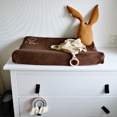 Aankleedkussenhoes Ikke Bruin  Funnies