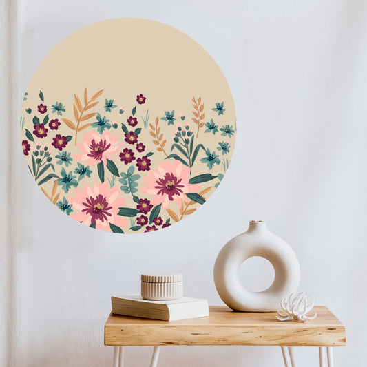 behangcirkel bloemen