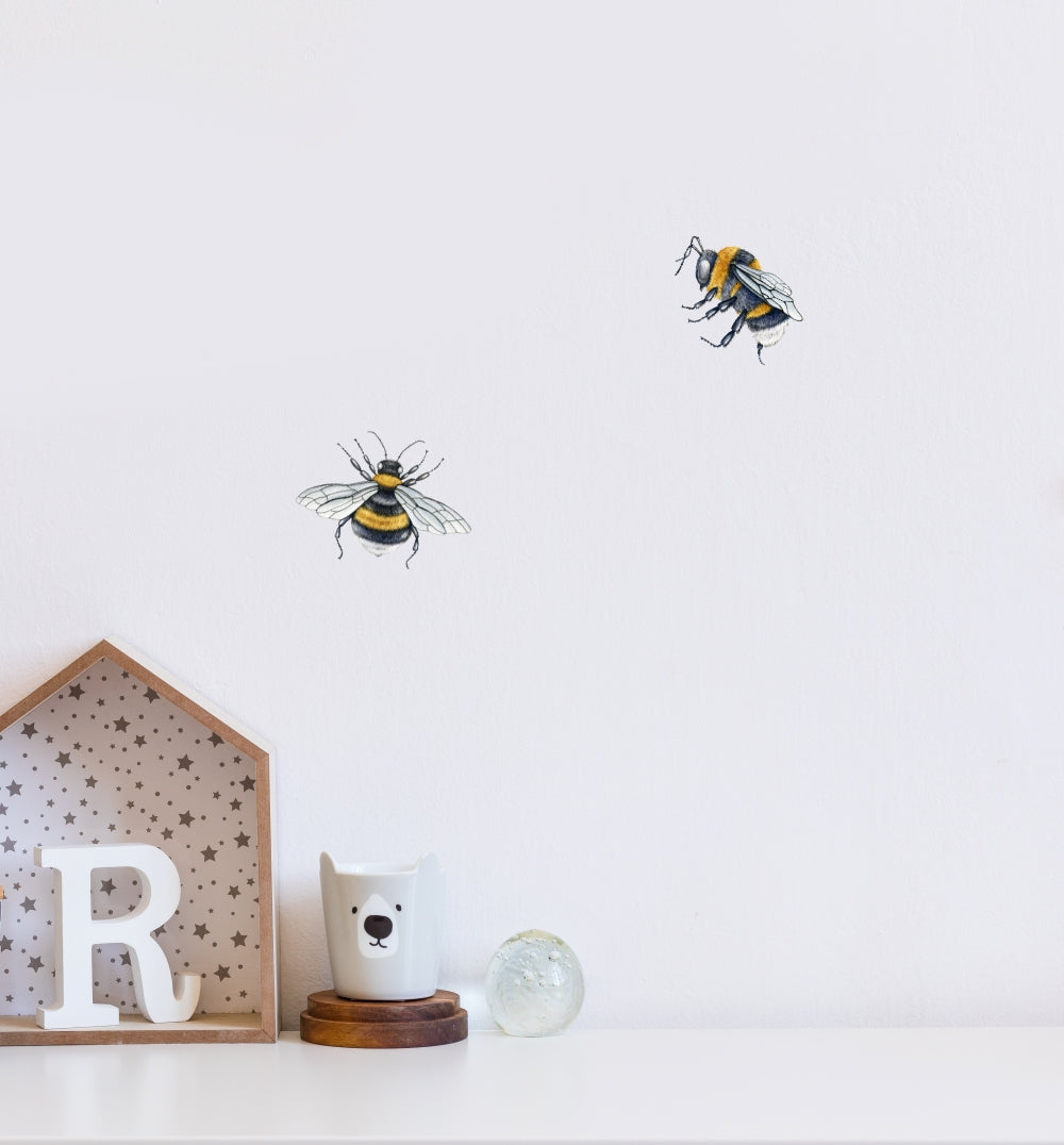 hommel babykamer muursticker