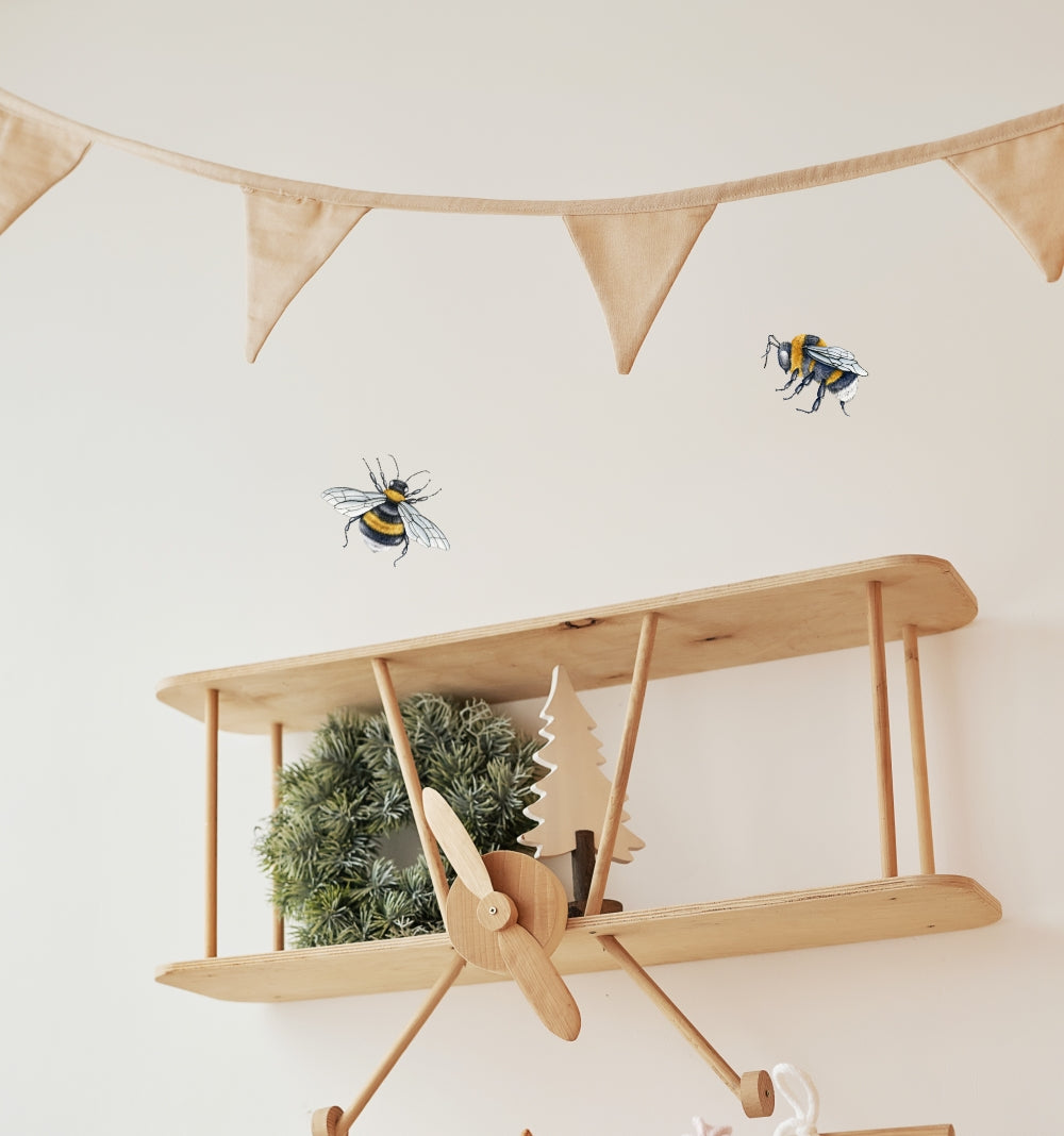 hommel muurstickers