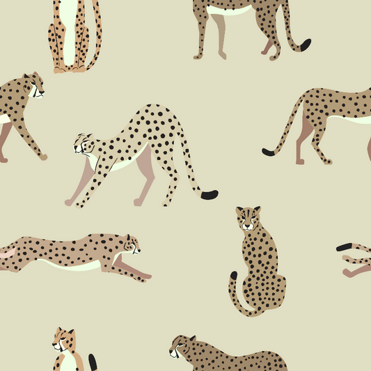 Luipaard Behang