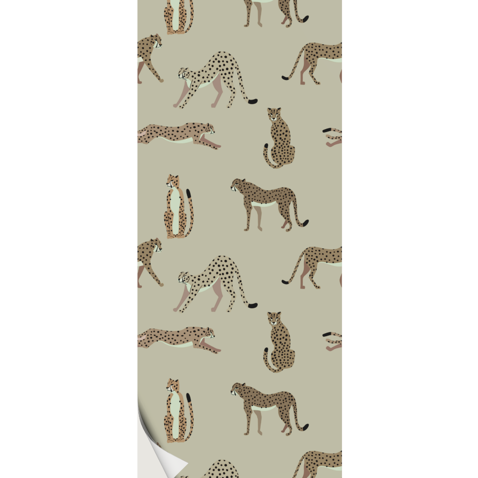 Luipaard Behang