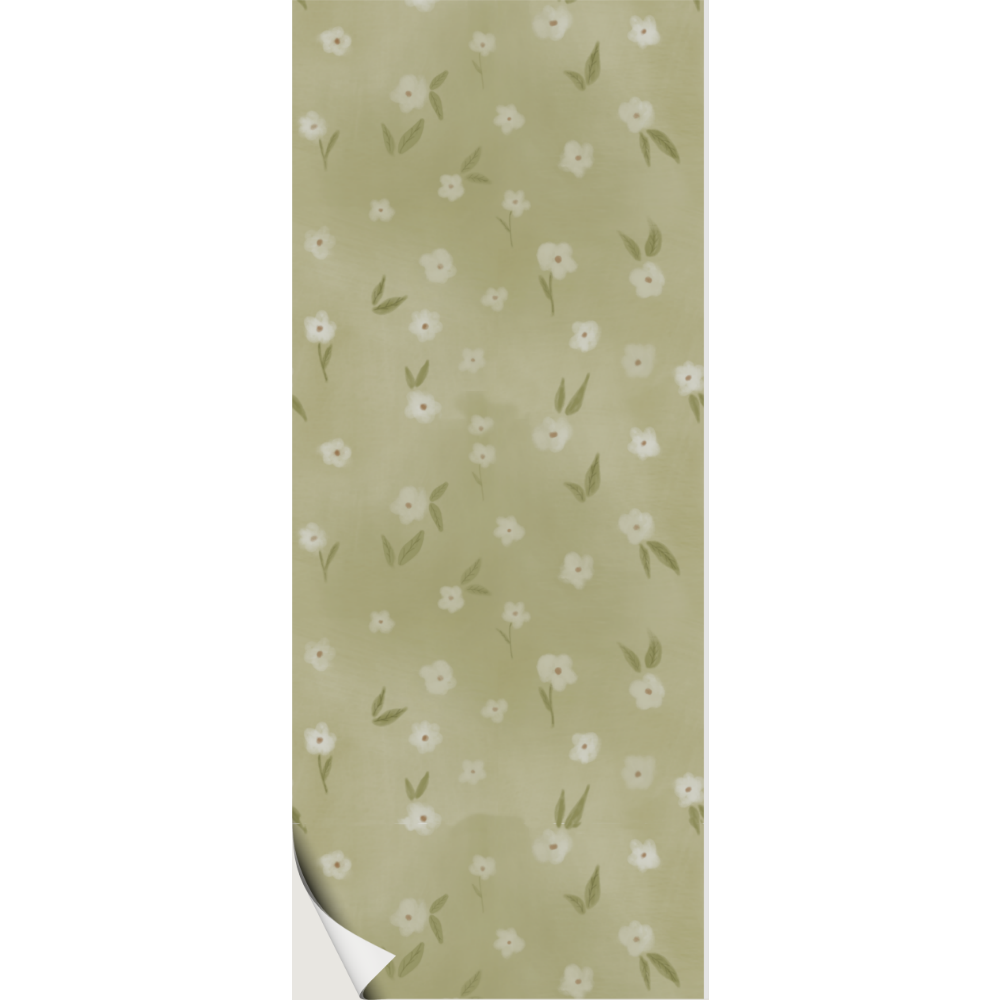 Mirabilis summer flowers Wallpaper Green