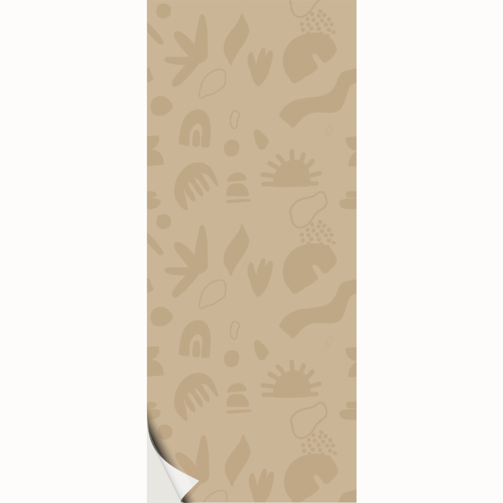 Natuur Abstract Behang - Beige