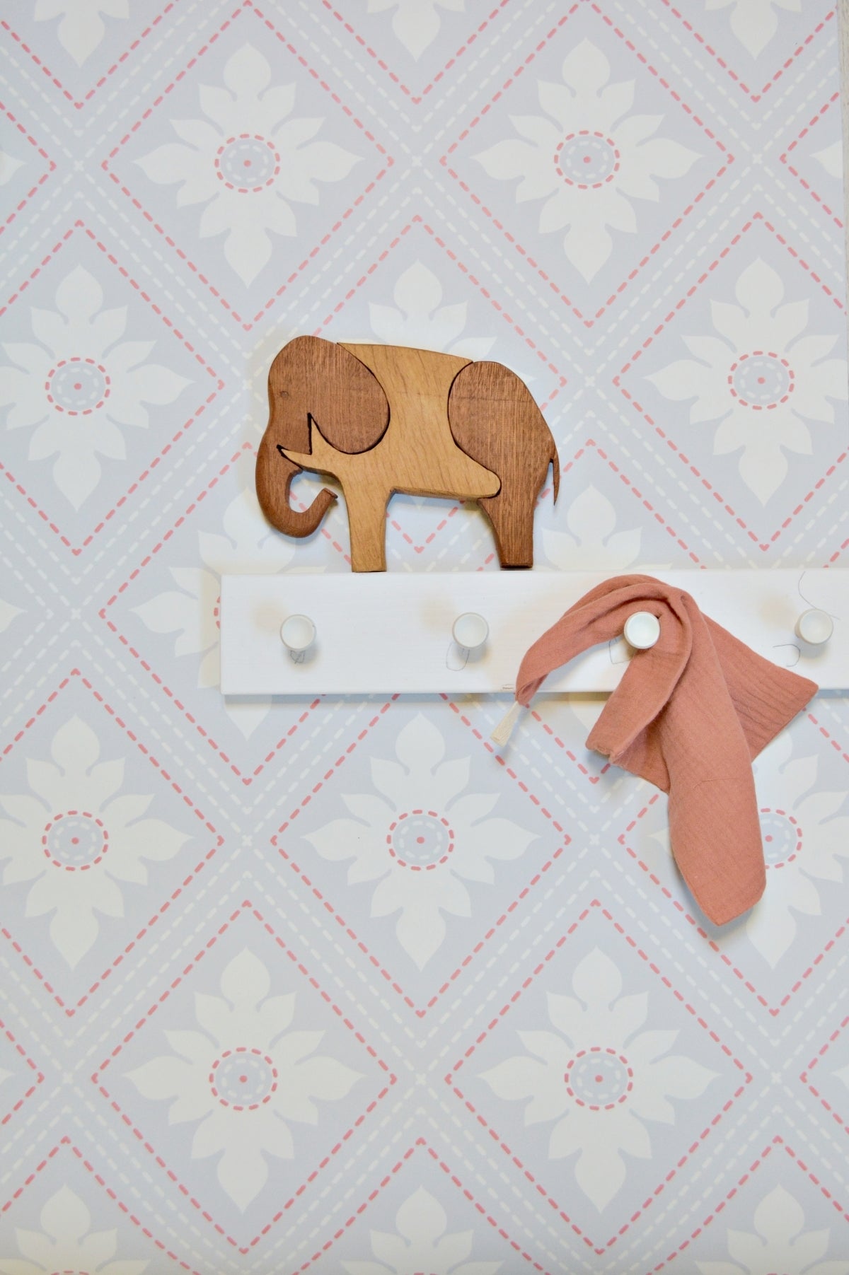 vintage behang kinderkamer