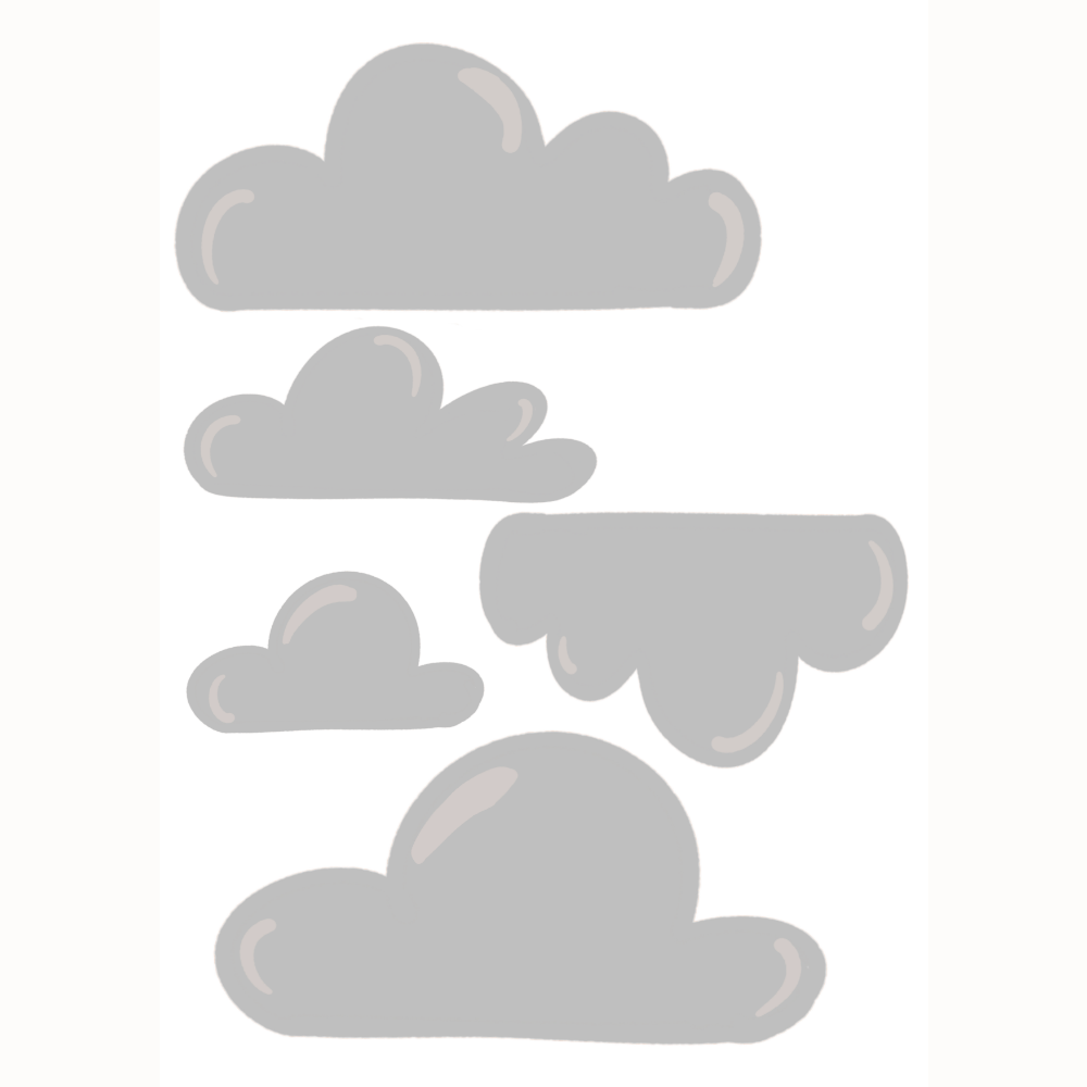 Children's chest Cloud, grey – Atmosphera Designer interieurs Children's chest Cloud, grey – Atmosphera Designer interieurs