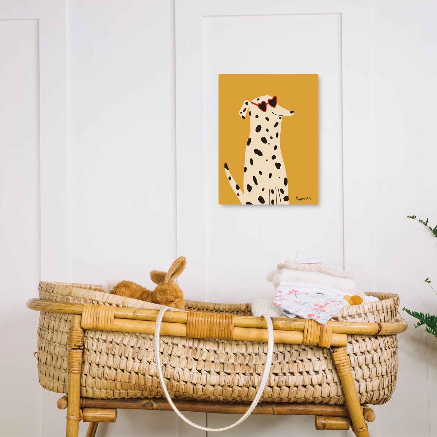 Happy Dalmatian - Poster Babykamer