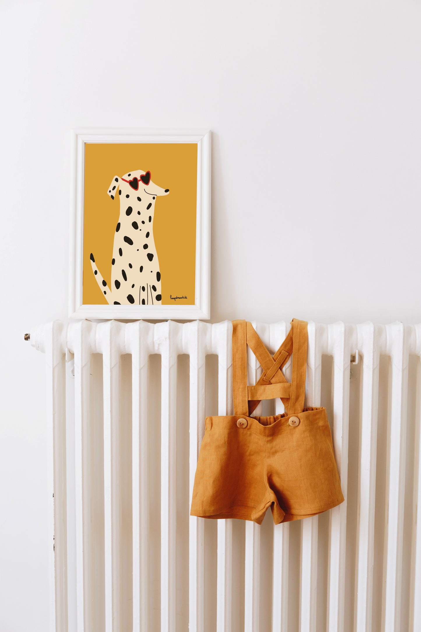 Happy Dalmatian - Poster Babykamer