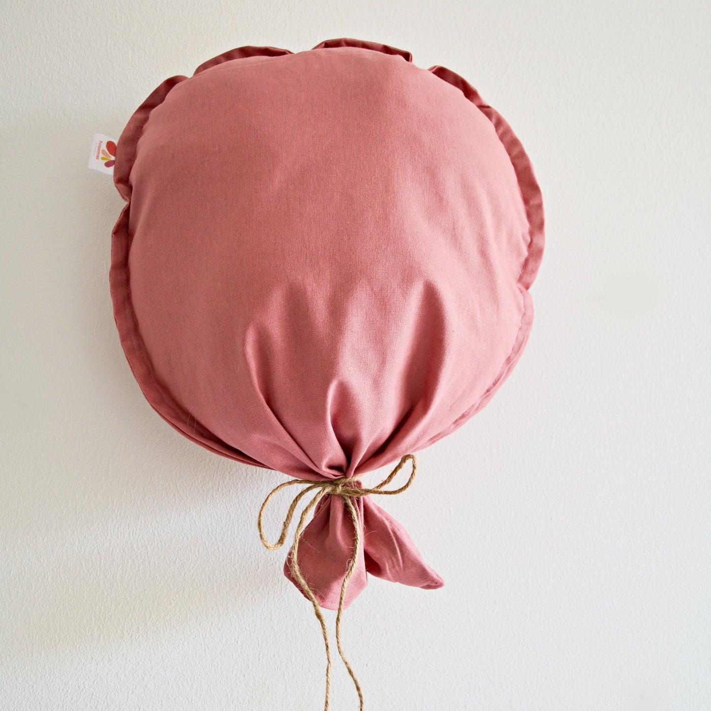 Grapefruit - Wall Decoration Fabric Balloon - Old Pink 