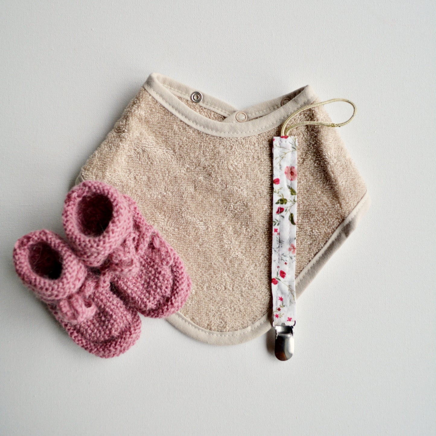 Fabric Pacifier Chain - Floral