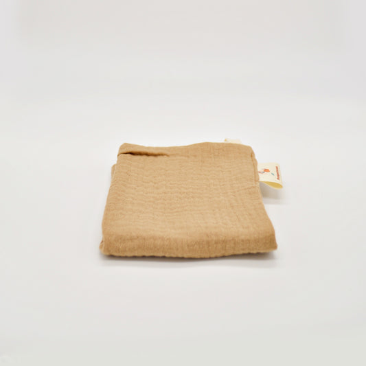 Vierkant Hydrofiele speendoekje - Beige