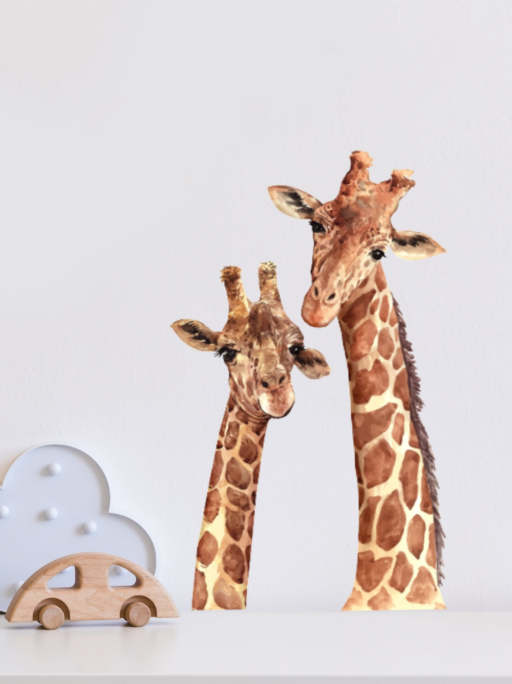 muursticker giraffe