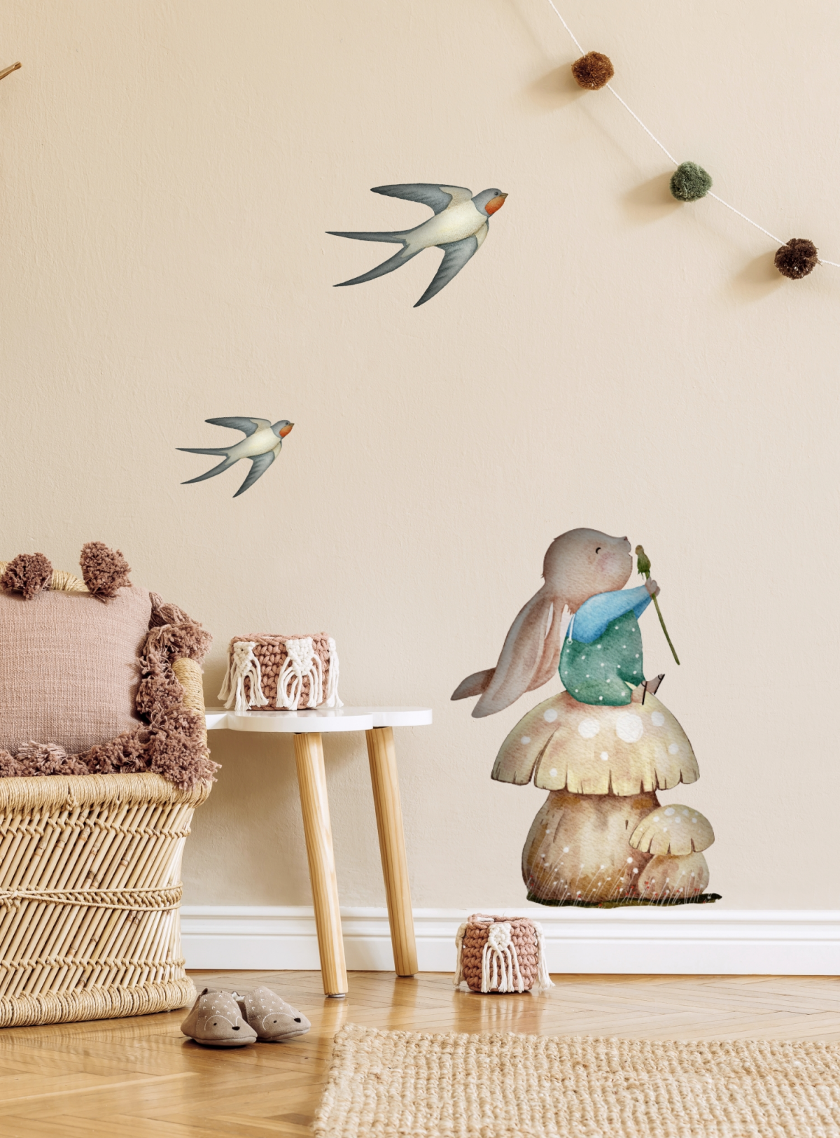 Make a wish - Animals Wall sticker rabbit