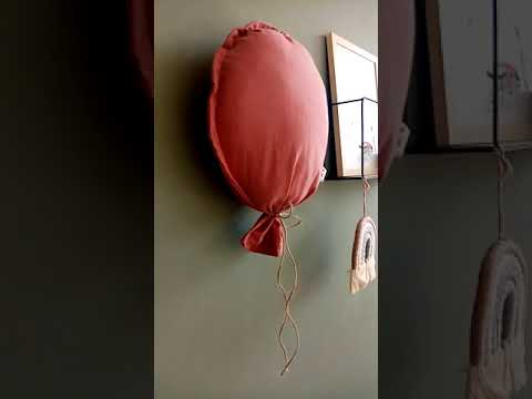 oud roze kinderkamer ballon