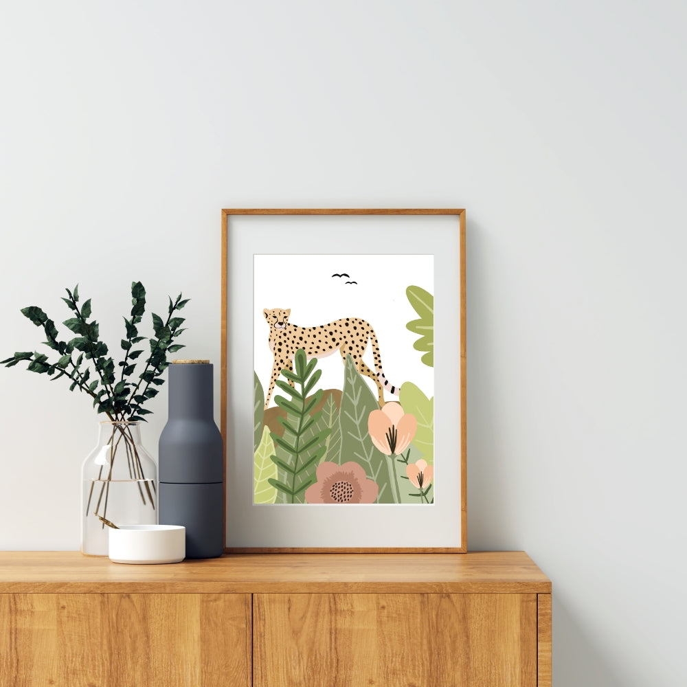    luipaard-safari-poster