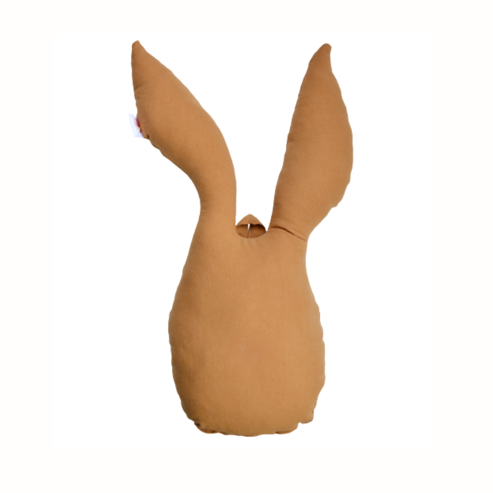 Hare - Wall decoration Baby room / pillow - Cognac