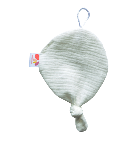 Pamplemousse - Ballon Essuie-Tétine Hydrophile - Blanc